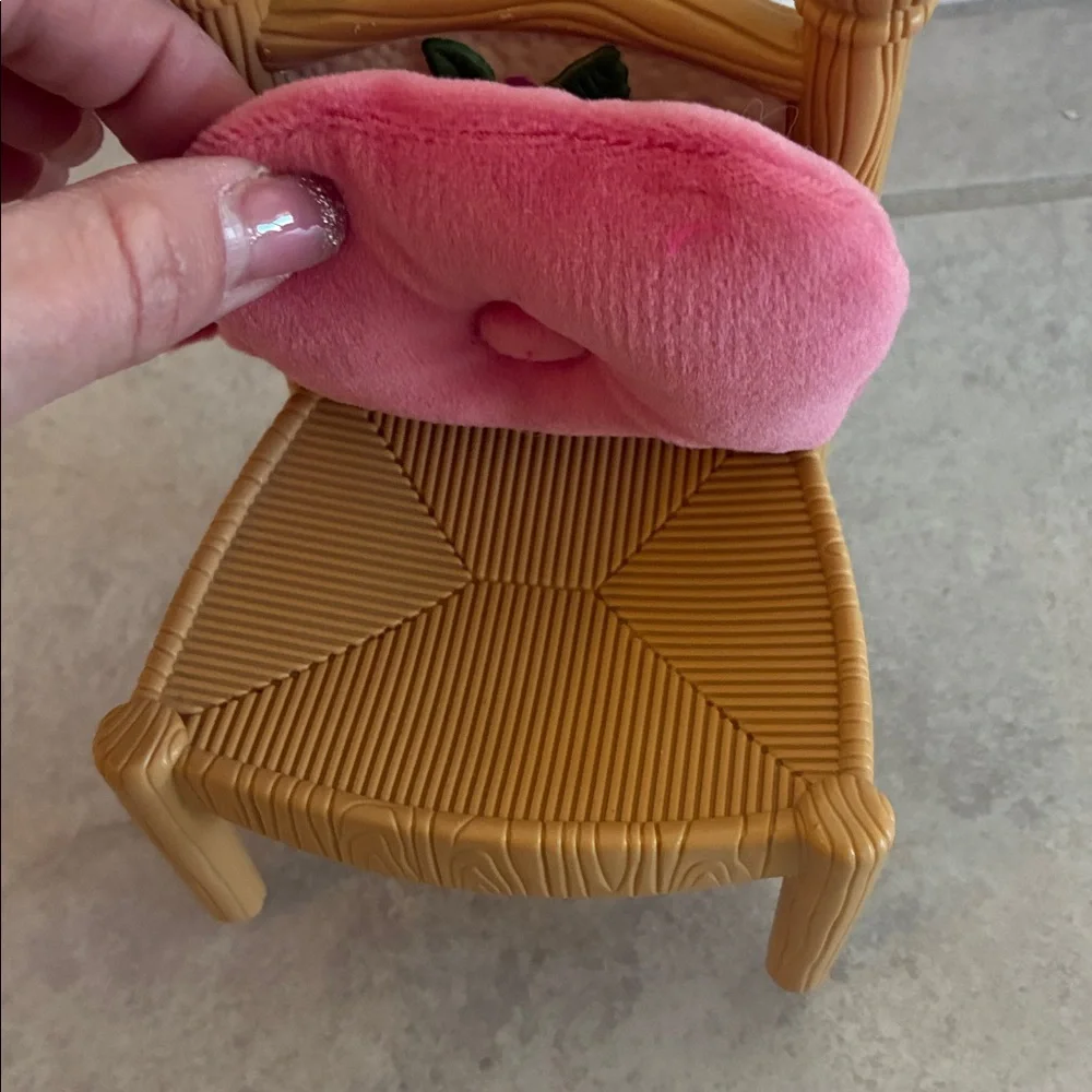 Fisher Price Briarberry Bears Dollhouse Dining Room Replacement Chair 1998 - Picture 2 of 7